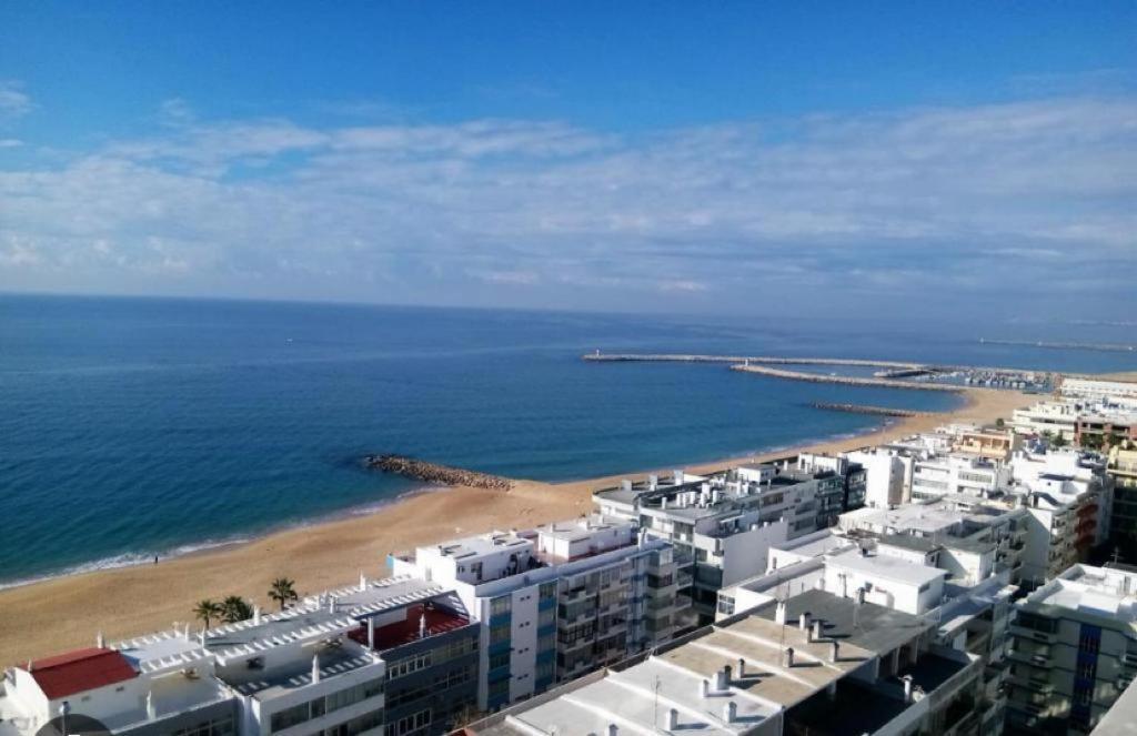 Apartamento Vista Mar Quarteira Exterior foto