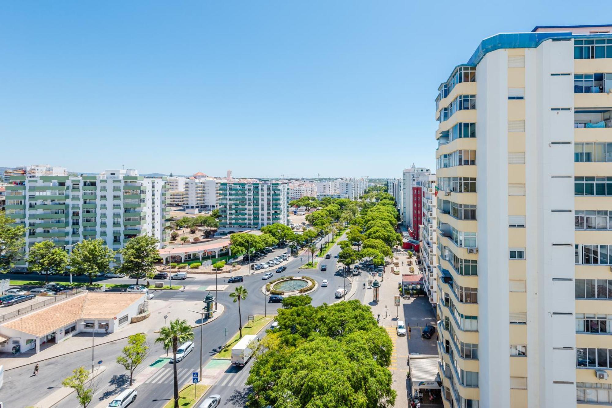 Apartamento Vista Mar Quarteira Exterior foto